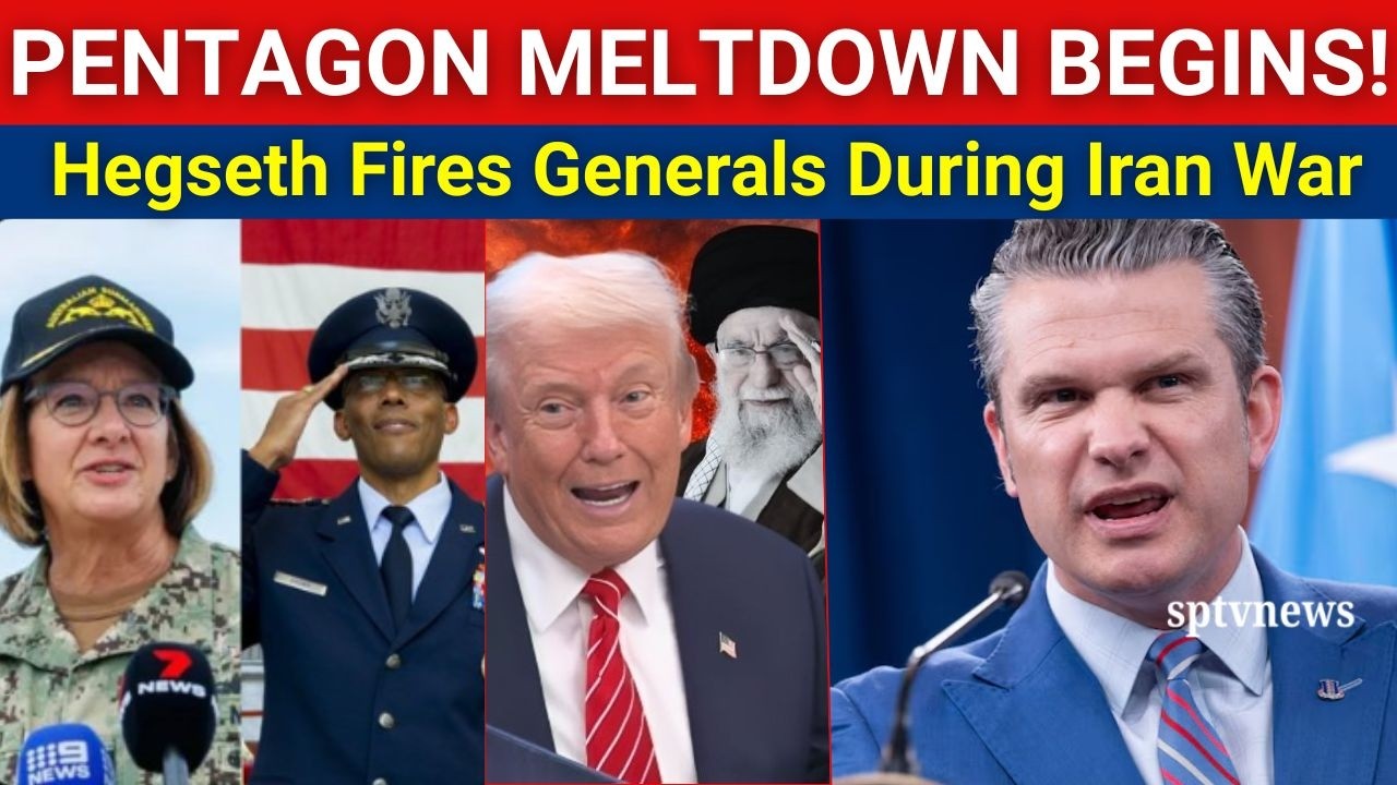 Pentagon CHAOS Explodes: Pete Hegseth Removes Top Generals as Iran War Shakes U.S Military | Trump