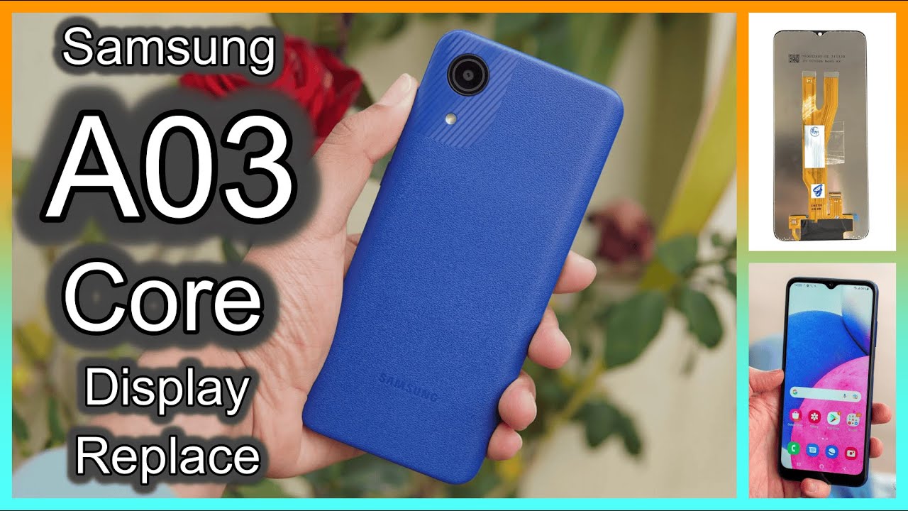 #repair replace disassembly #samsung A03 Core display #تغيير شاشه سامسونج A03 كور