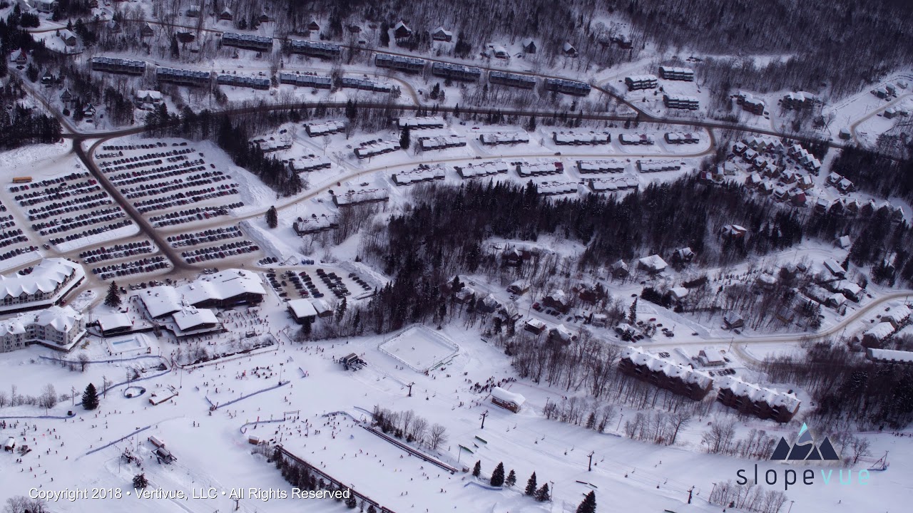 Stoneham Aerial Overview by Slopevue.com