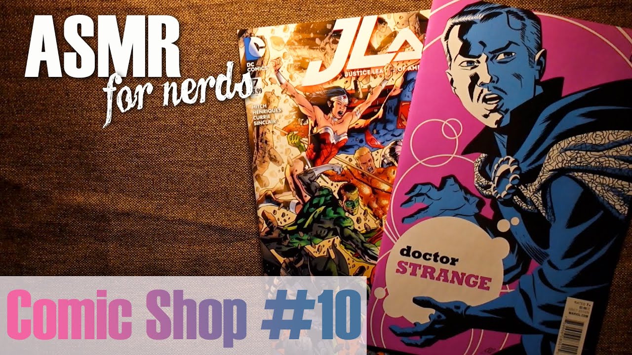 Comic Shop ASMR #10 - Whisper Comic Book Reading