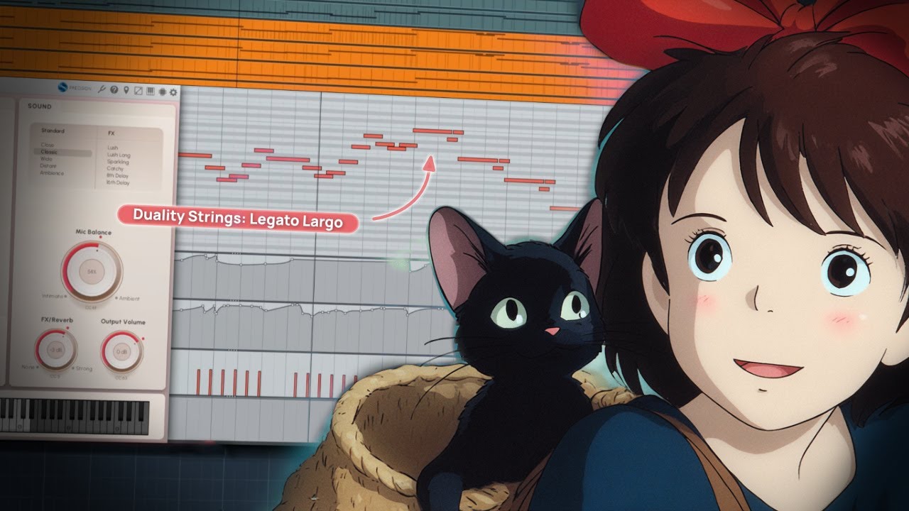 Kiki’s Theme — Orchestral Mock‑Up (VSL)
