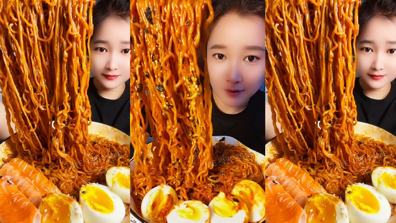 SPICIEST Noodles Challenge 🔥🌶️ | Full Mukbang Eating Video | Mukbang Real Sounds
