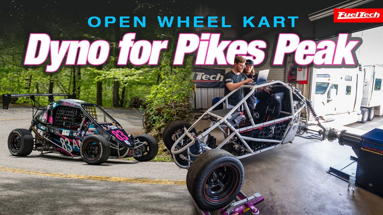First-Ever Crosskart on our Hub Dyno |  Prep for Pikes Peak Hill Climb with Ryan Cheek Racing