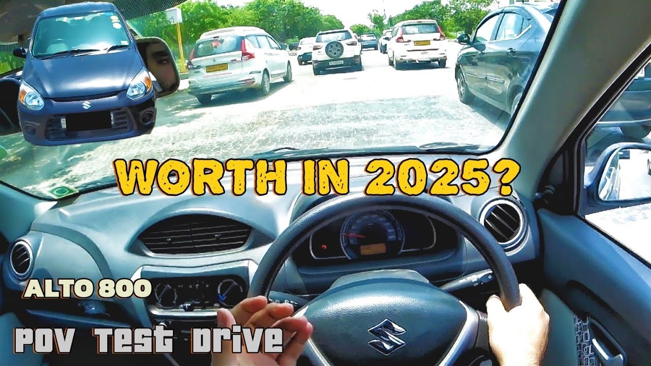MARUTI SUZUKI ALTO 800 VXI (2019) | REVIEW IN 2025 800cc | POV DRIVE REVIEW | BS4 |#car#alto#viral
