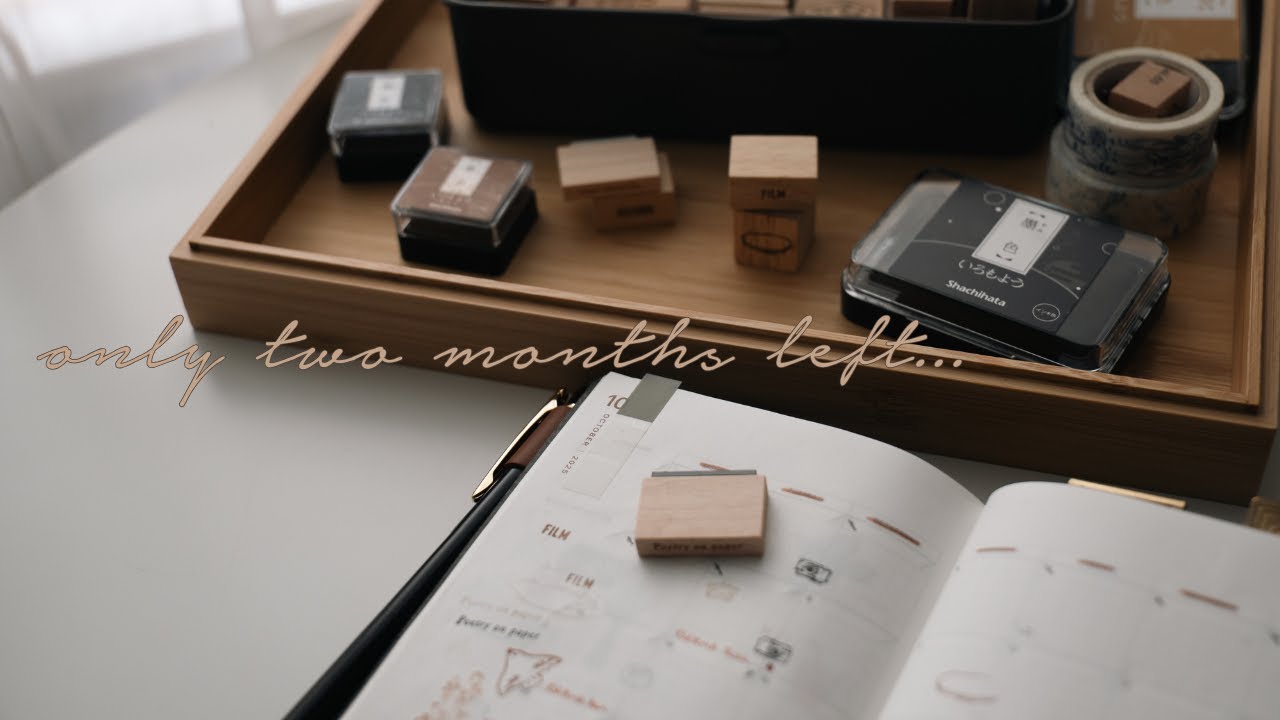 journal with me #78: decorating October in my take-a-note planner | midori traveler's notebook