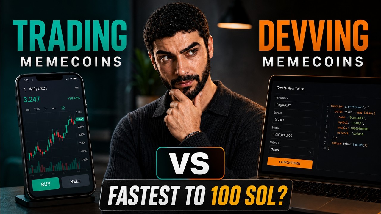 How to Trade Meme Coins vs Devving: 100 SOL or Rug Pull?