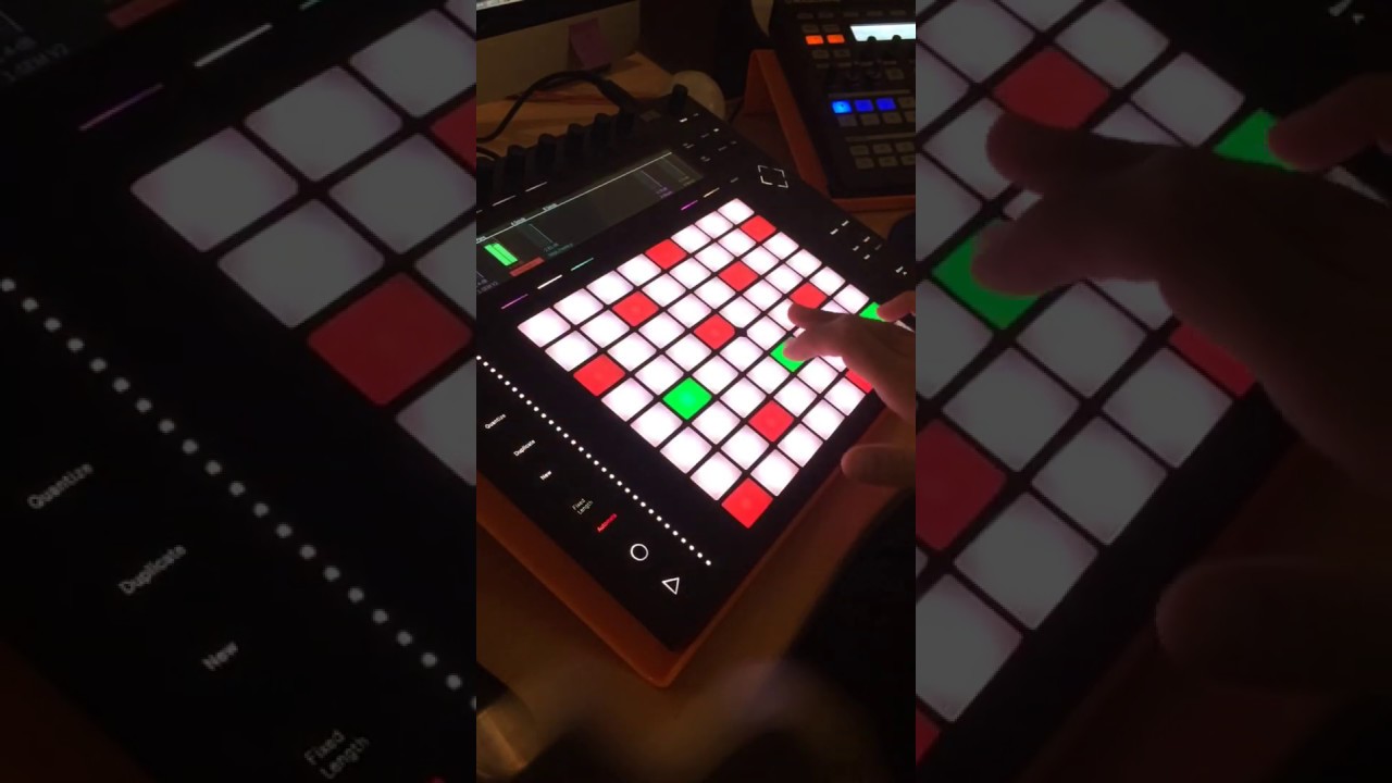 Ableton PUSH Pentatonic Scale Exercise - Instagram Post / #ableton #abletonpush #abletonpush2