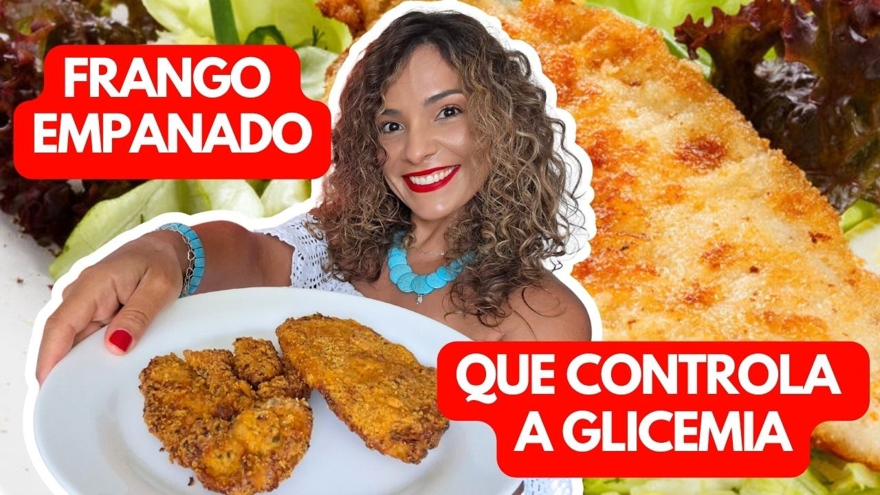 Frango Empanado Low Carb Na Air Fryer | Sem Fritura | Sem Ovos E Ideal Para Diabéticos