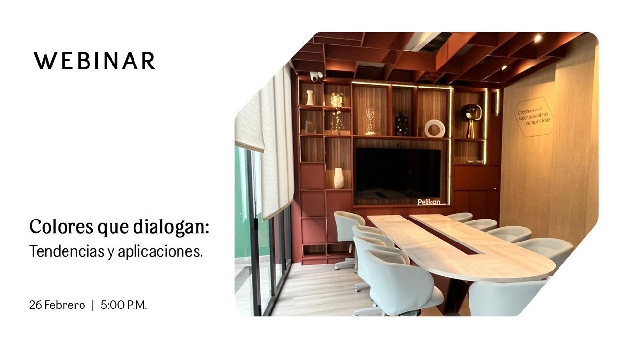 Conversatorio: Colores que Dialogan, Tendencias y aplicaciones