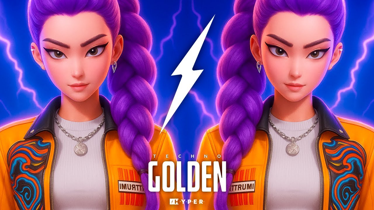 HARD TECHNO ● HUNTRIX - GOLDEN (LYNDO Remix) KPop Demon Hunters