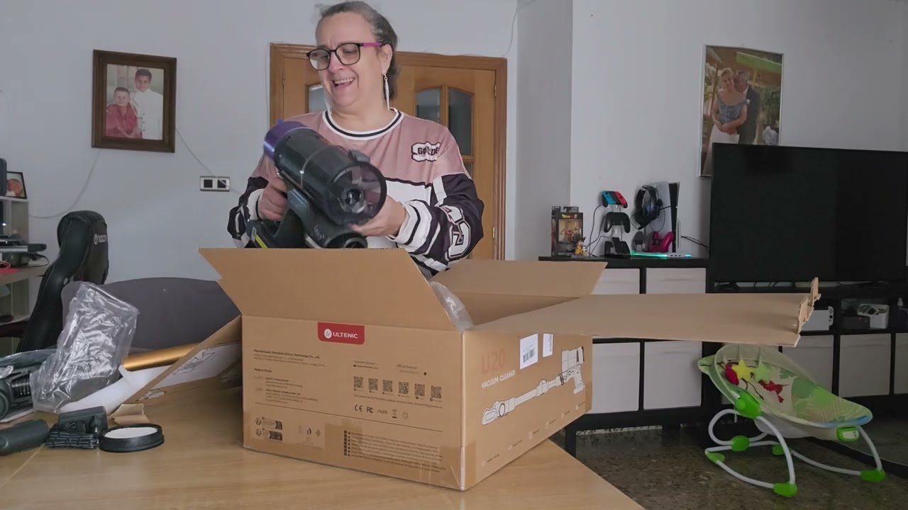 Arrasa con todo Mi nueva aspiradora ULTENIC V20