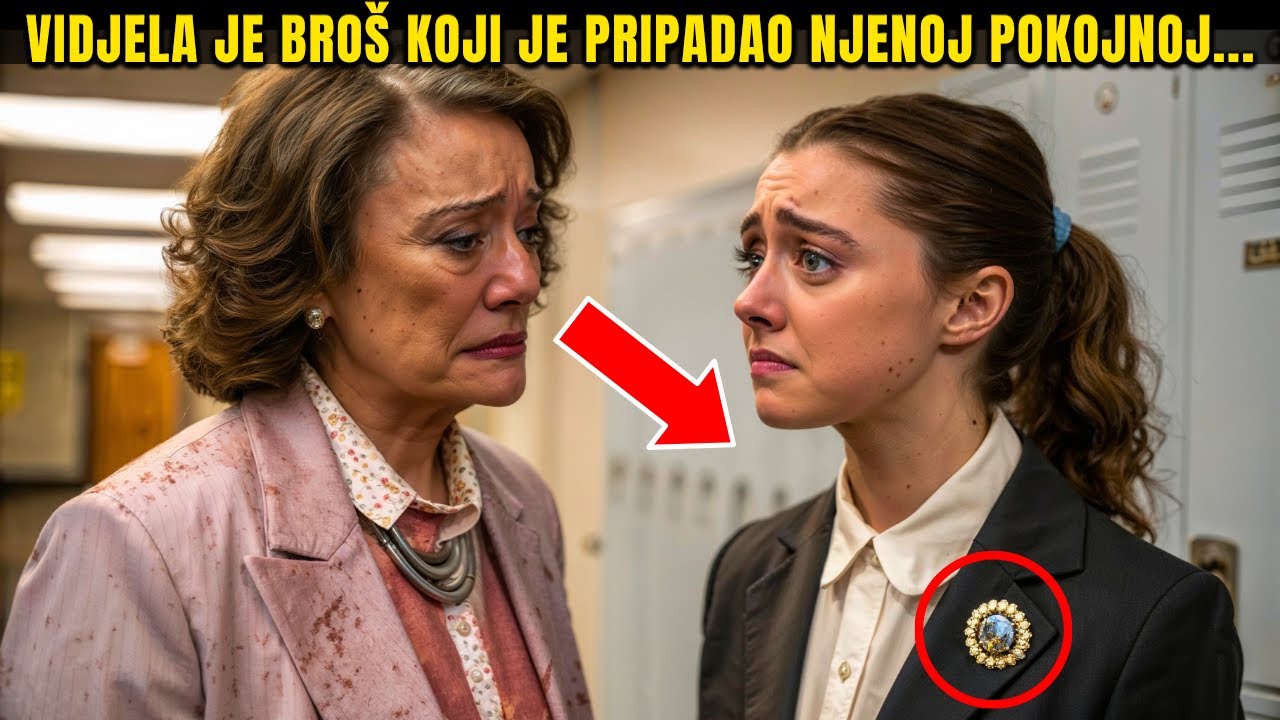 Ravnateljica je otpustila učiteljicu jer je nosila jednostavnu odjeću... Kad je vidjela broš…
