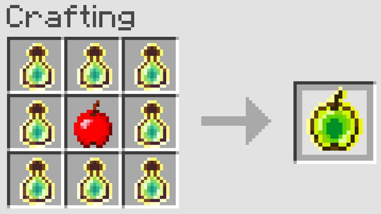 Minecraft UHC but you can craft golden apples from any block..