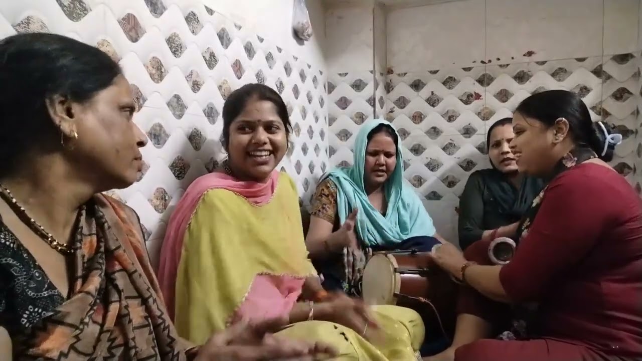 O Sajan Babul ka angana ❤️😊👏🏻#geet #lokgeet#shaadigeet #kirtan 