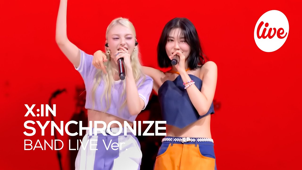 [4K] X:IN - “SYNCHRONIZE” Band LIVE Concert [it's Live] шоу живой музыки