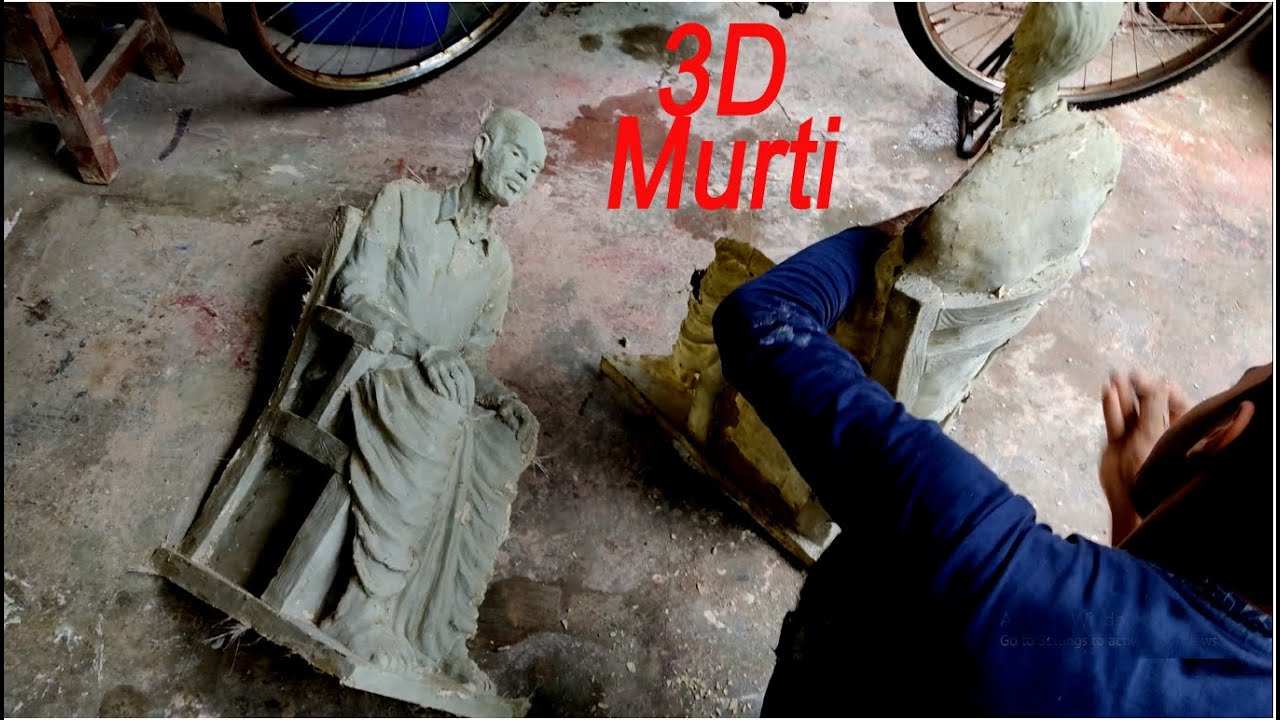 Fiberglass 3D figure Casting & Joining Easy Process || Art Tech