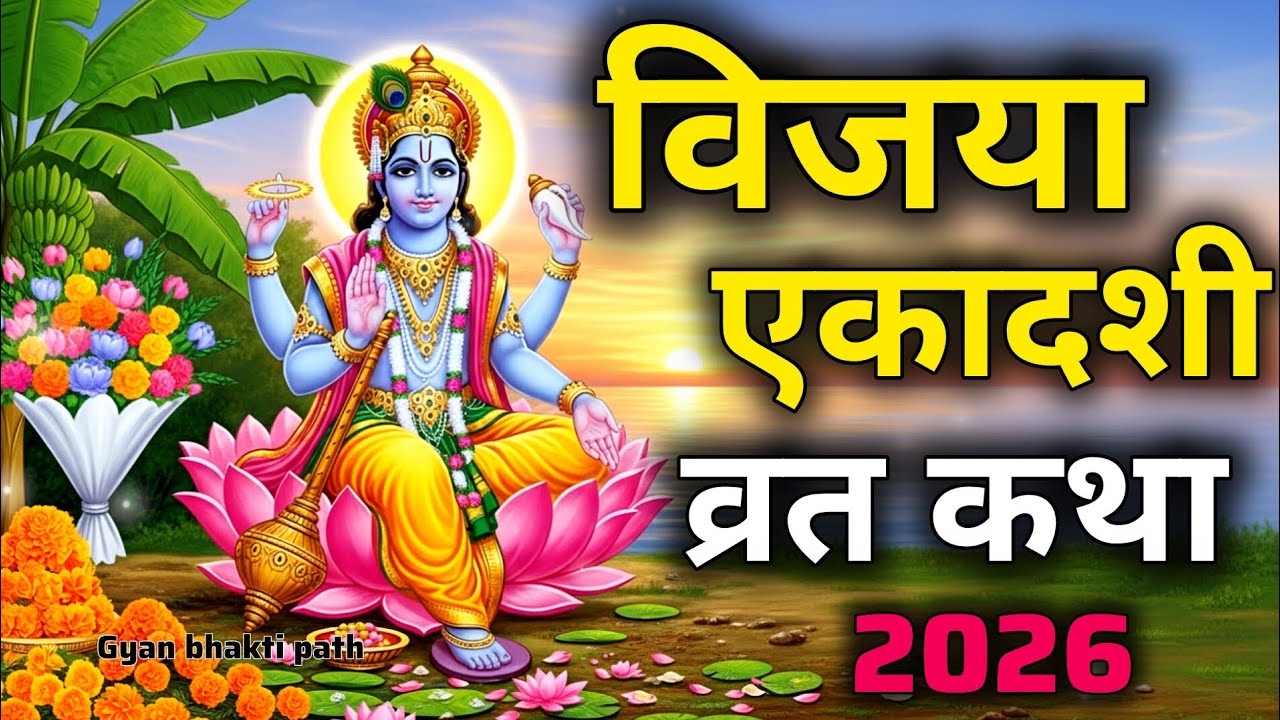 🌸 विजया एकादशी व्रत कथा 2026 | विजय एकादशी की अद्भुत कथा और महत्व | Vijaya Ekadashi Vrat Katha 2026