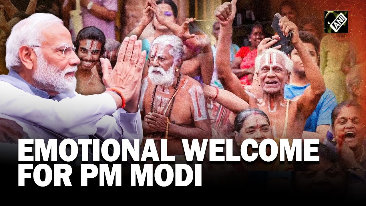 Unreal Scenes! PM Modi receives emotional welcome during impromptu roadshow in TN’s Tiruchirappalli