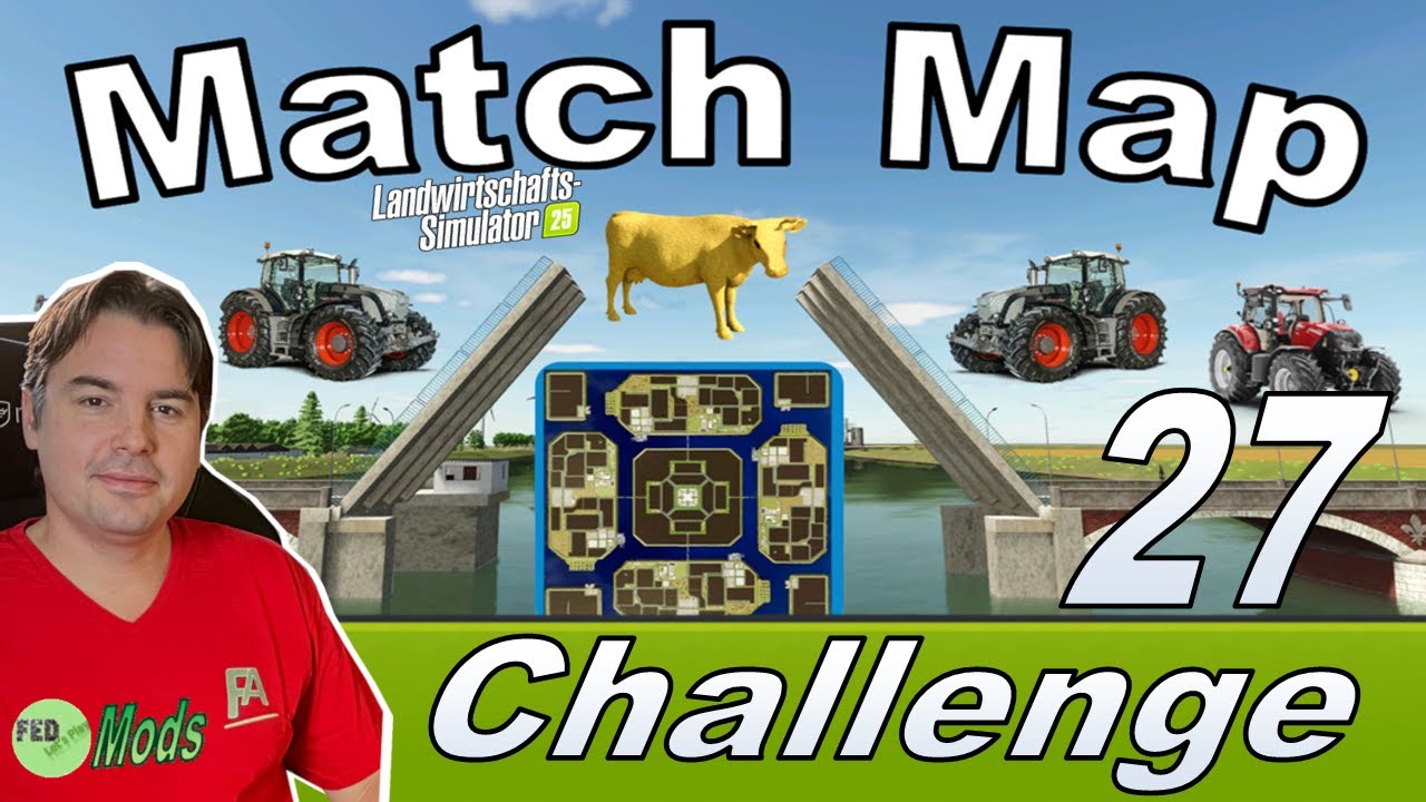 LS25 Match Map Challenge #27 Immer noch mit Spinat beschäftigt #ls25 #fs25 #farmingSimulator25