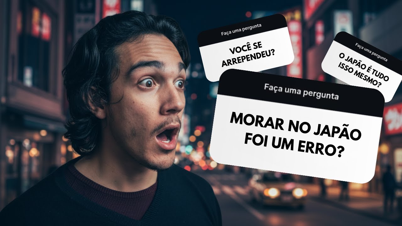 RESPONDENDO PERGUNTAS que NINGUÉM te CONTA sobre MORAR no JAPÃO!