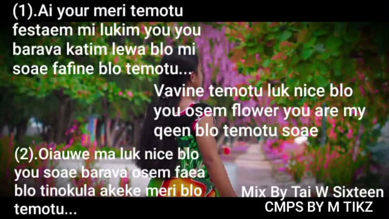 Meri temotu... Just sample by sixteen samples and M.tikz