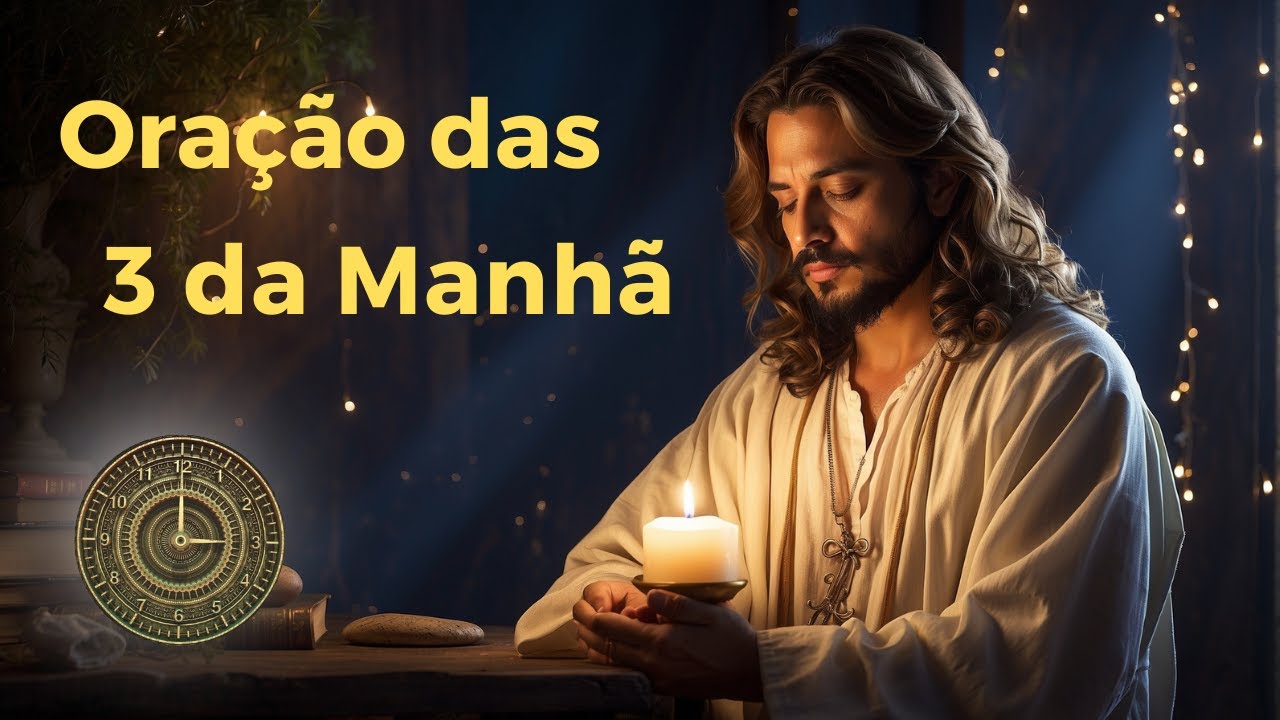 Oração para quem acorda às 3 da Manhã