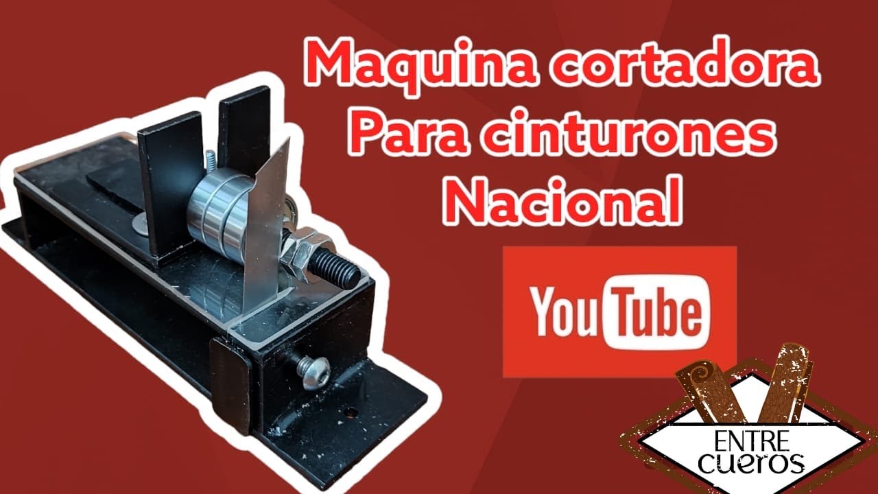 Maquina Cortadora para cinturones nacional