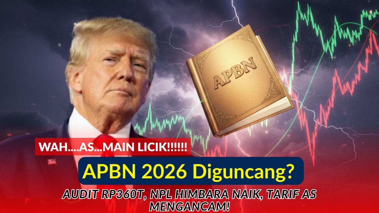APBN 2026 Diguncang? Audit Rp360T, NPL Himbara Naik, Tarif AS Mengancam!