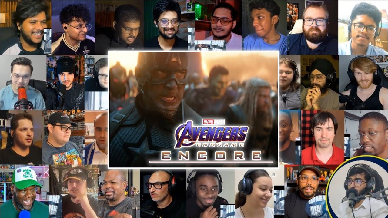 Avengers: Endgame Encore Official Trailer Reaction Mashup | Marvel