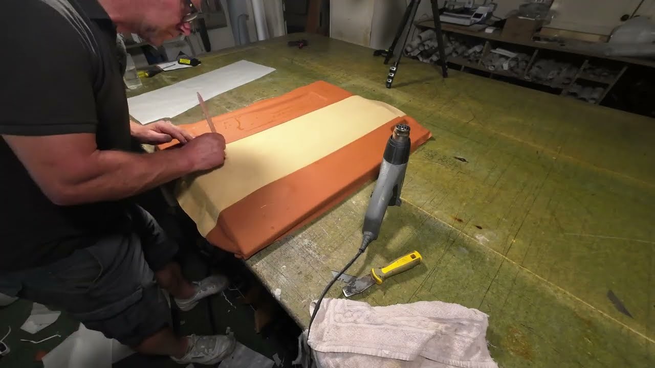 Land Rover Defender interior build Timelapse