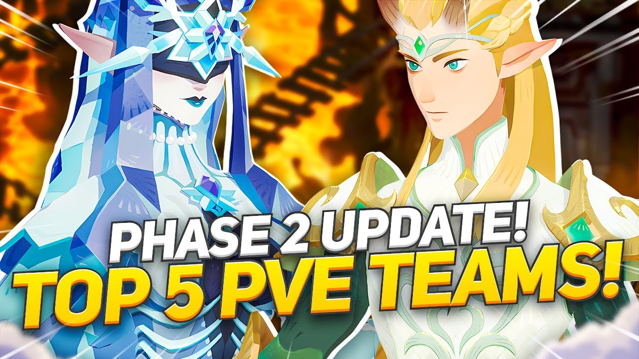 Top 5 PvE Teams to use for Phase 2 AFK Stages!!!【AFK Journey】