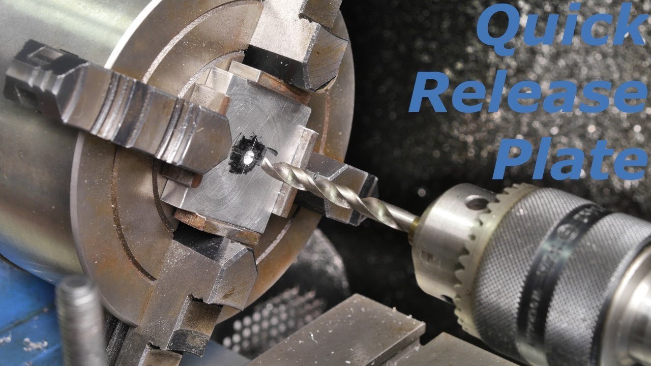 How to make a tripod quick change camera adapter plate