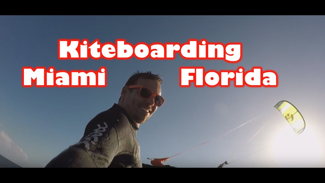 Kiteboarding with Wind Addict - Miami, Florida