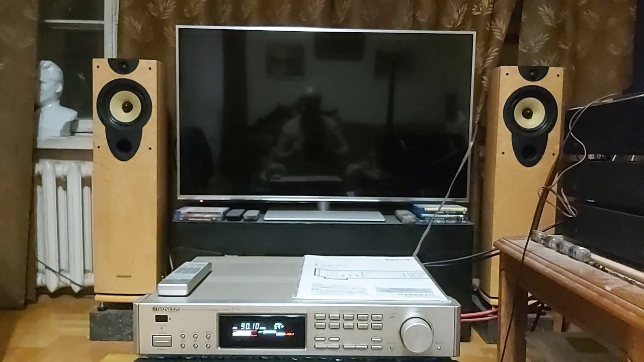 Работа топового японского тюнера Pioneer F-777.