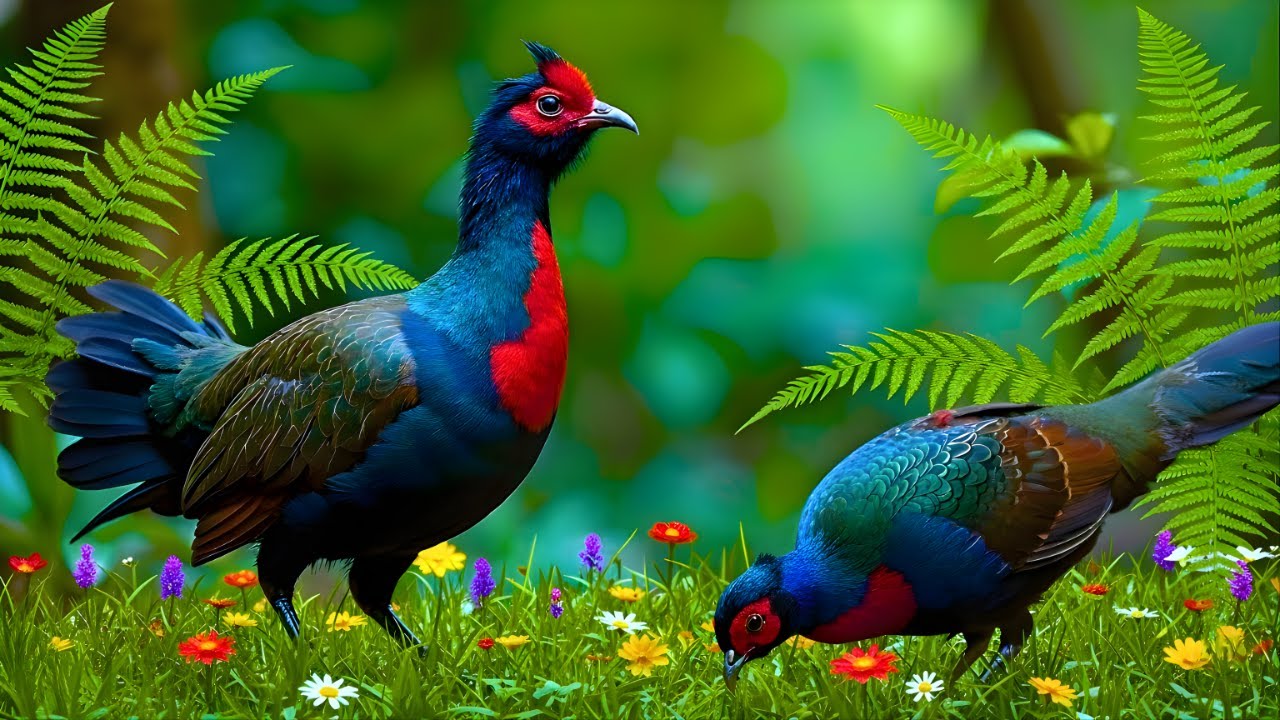 Relaxing Birds & Soft Music | Peaceful Nature Background for Sleep, Study & Deep Calm
