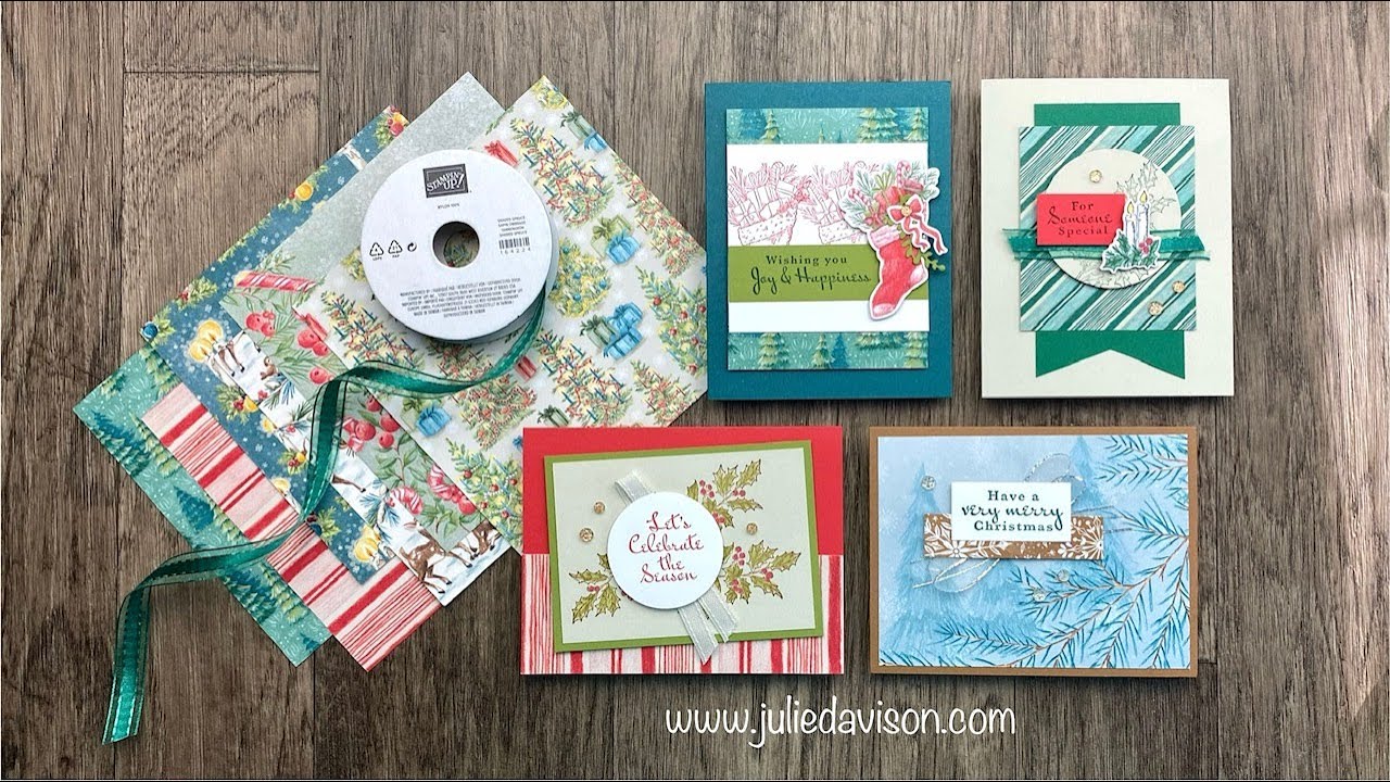 4 Stampin' Up! Sentimental Christmas Cards | CASEing the Sept-Dec 2024 Stampin' Up! Mini Catalog
