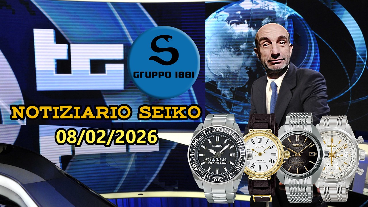 TG SEIKO 8/2/26: all'asta un rarissimo Samurai JARE49, uscite per i 145 anni, avvistamenti