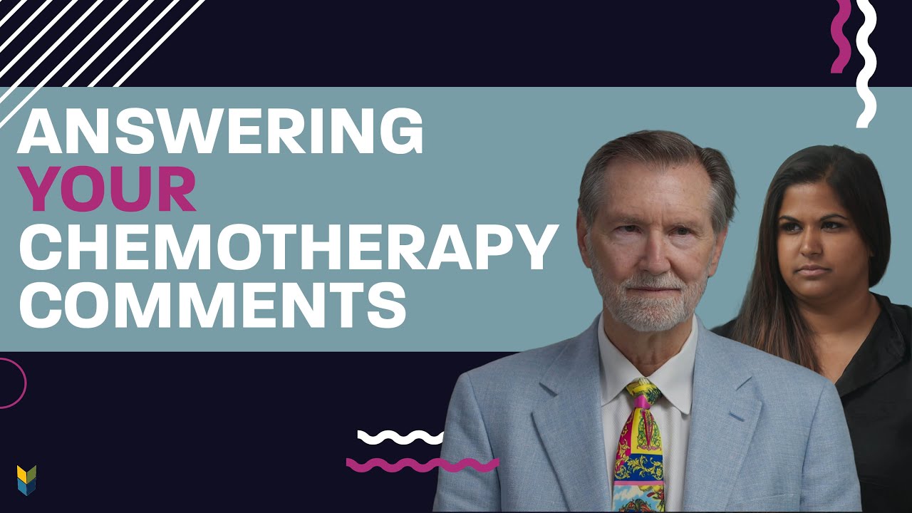 Answering Your Chemotherapy Questions | #Markscholzmd #AlexScholz #PCRI