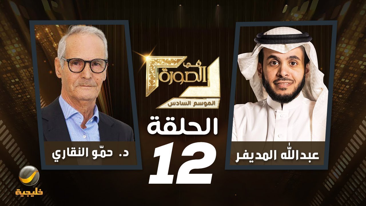 بروفسور علم المنطق (الدكتور حمّو النقاري) ضيف برنامج في الصورة مع عبدالله المديفر