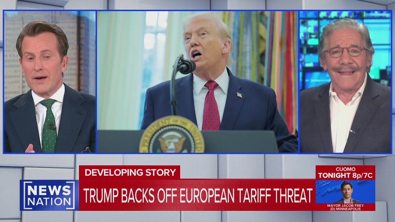 'He has shocked the world again': Rivera on Trump's tariff reversal, Greenland | NewsNation Live