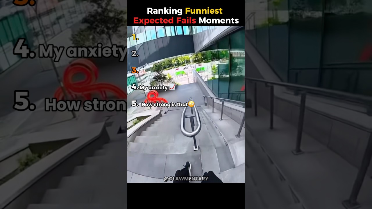 Рейтинг самых смешных моментов, когда неожиданно что-то не получилось.