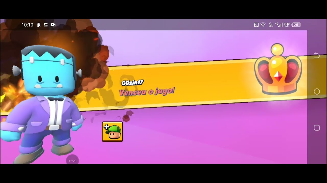 Jogando stumble guys com os inscritos e mitei muito 