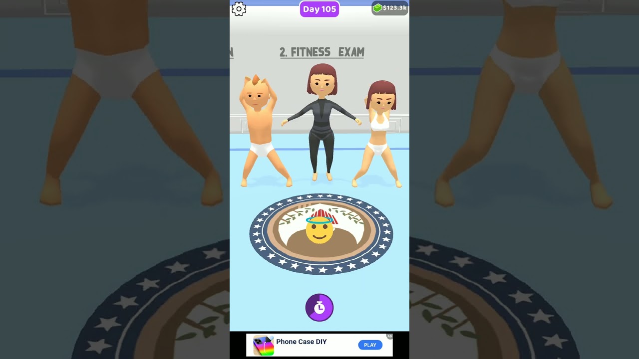 Playing be a president 💪