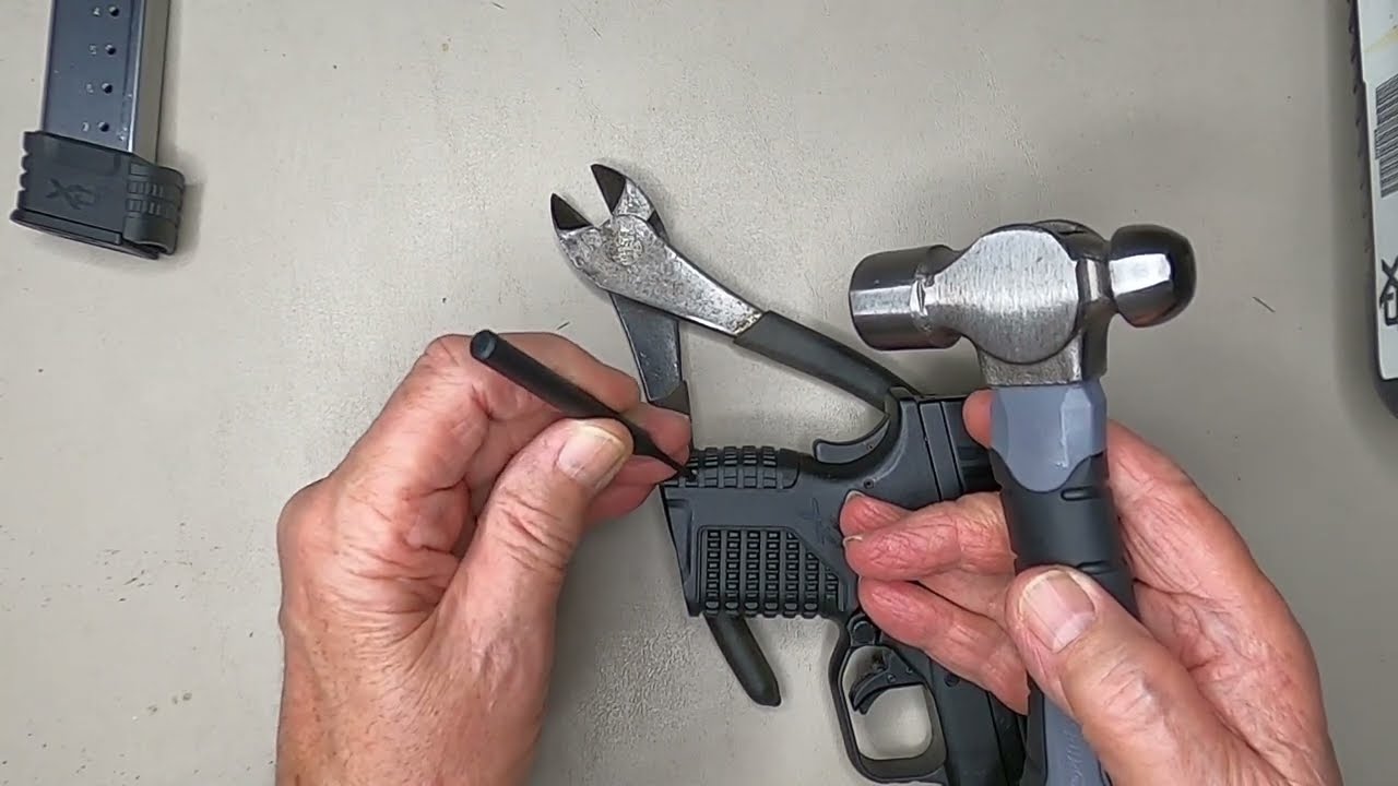 How To Change A Pistol Backstrap