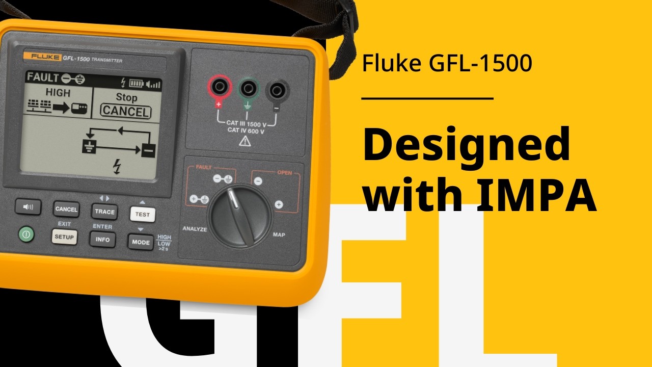 How IMPA Helped Shape the Fluke  GFL-1500 Ground Fault Locator