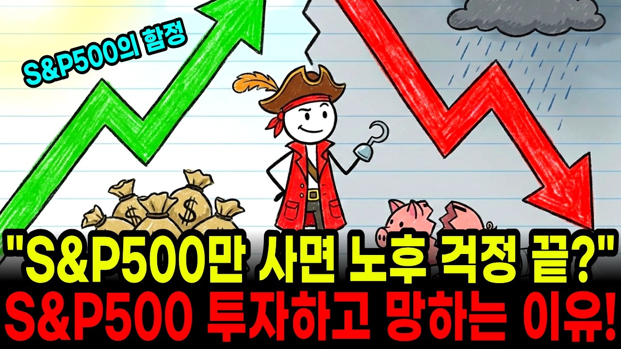 S&P500, 절대 '적금'처럼 모으면 안 되는 충격적인 이유 그리고 S&P500 투자하고 망하는 사람의 특징