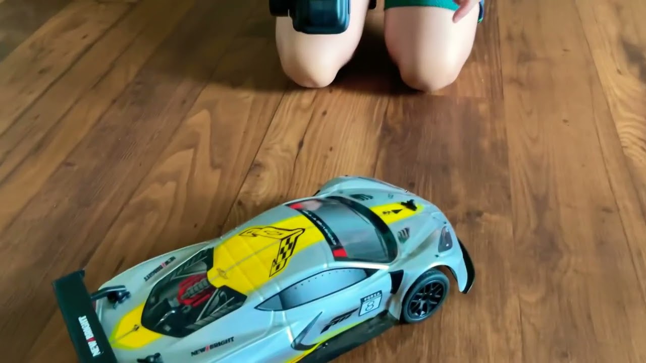 Chevy Corvette New Bright RC Car Demonstration