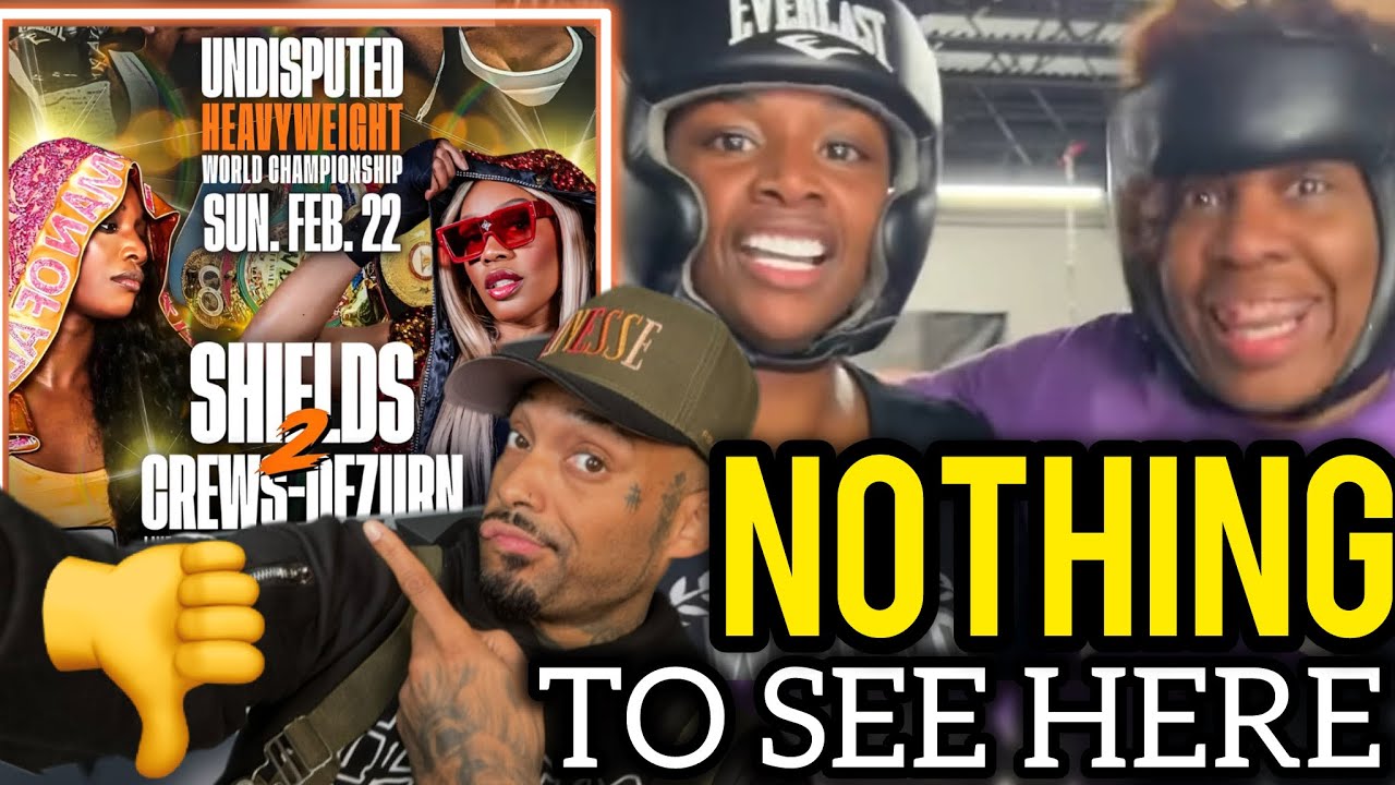 Franchon Crews-Dezurn UPSET After Punsh Drunk Boxing Downplays Claressa Shields Bout