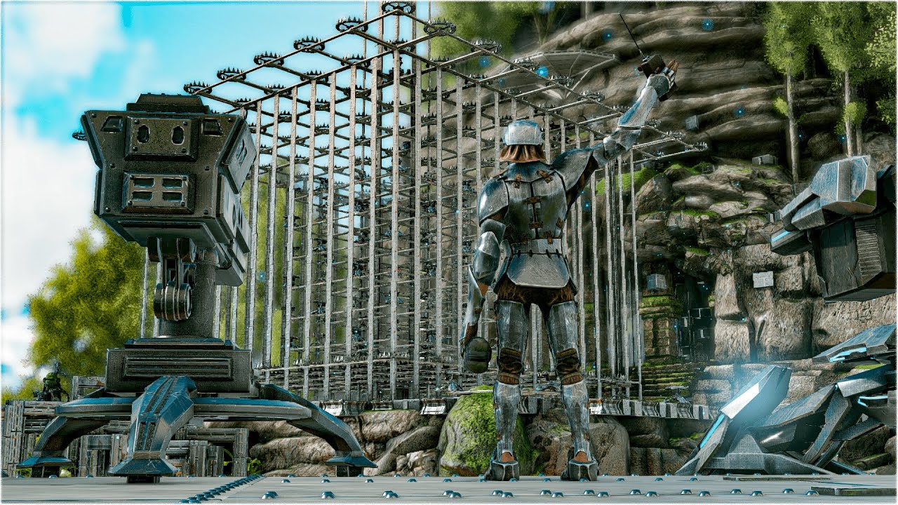 Raiding one of THE Strongest TURRET Towers In Ark!