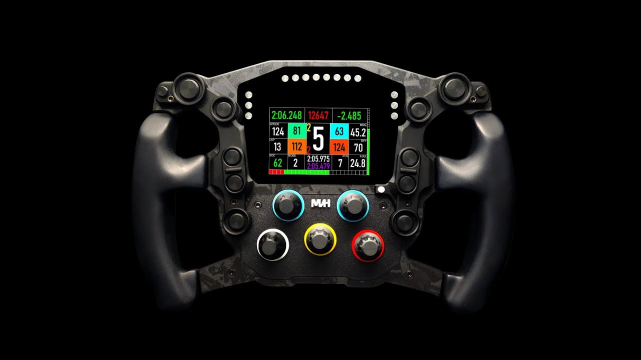 My MVH Studio F1Series Wheel on PS5